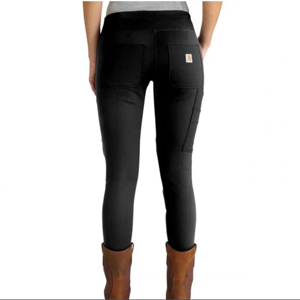 Like new condition. Pockets in back and front. Black Carhartt pants.